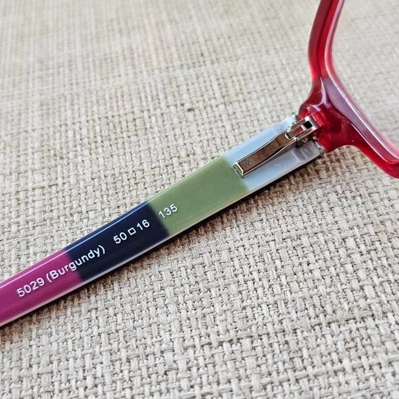 Coach Women Eyeglasses BURGUNDY QUINN HC6010 50[]16 135 Glasses Frame - Picture 10 of 13